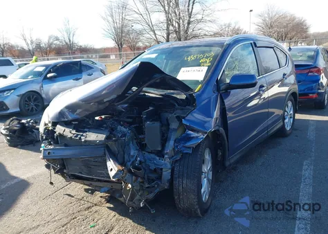 2013 Honda Cr-V Ex-L из США, поврежденный, VIN 2HKRM4H74DH649636